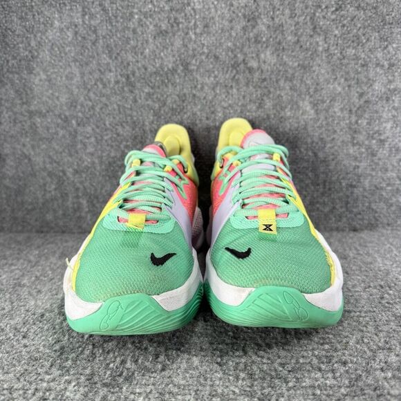 Nike PG 5 Mens Size 8 Basketball Shoes Pink Daughters Green Athletic Sneakers - Picture 3 of 11